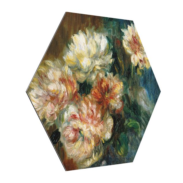 Alu Dibond Druck Auguste Renoir - Vase Pfingstrosen