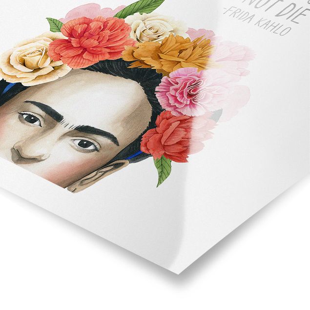 Poster kaufen Fridas Gedanken - Blumen