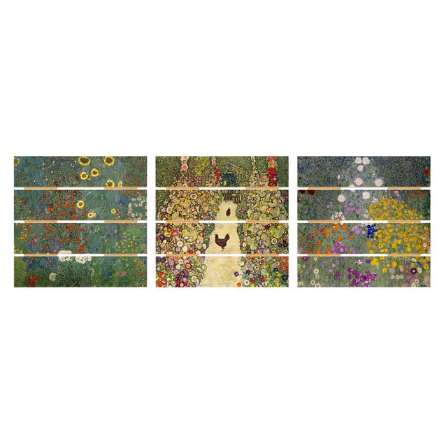 Klimt Gemälde Gustav Klimt - Im Garten