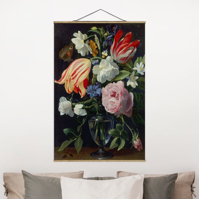 Rokoko Bilder Daniel Seghers - Vase mit Blumen