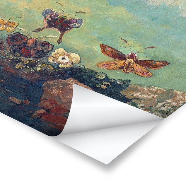 Kunstdrucke Odilon Redon - Schmetterlinge