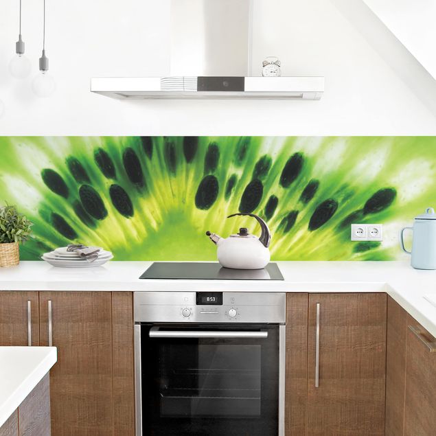 Küchenrückwand - Shining Kiwi