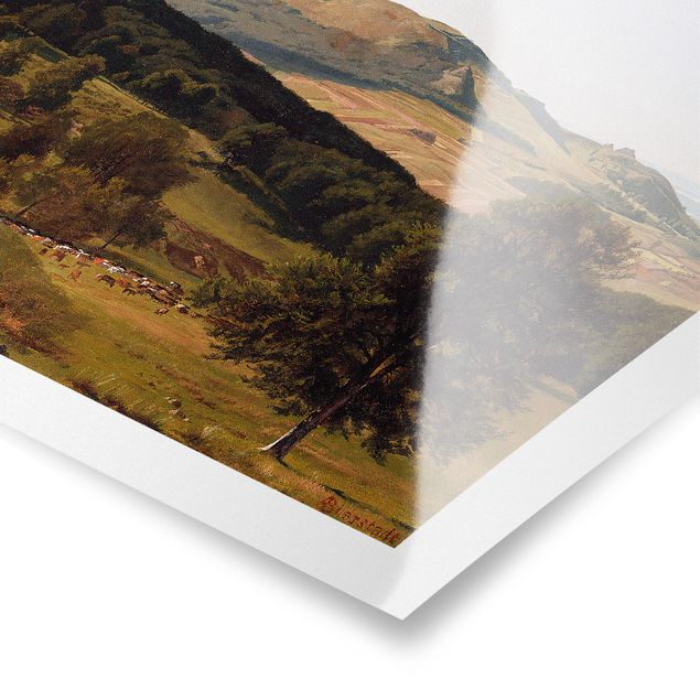 Poster bestellen Albert Bierstadt - Berg und Tal