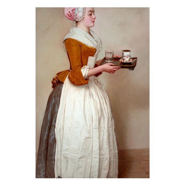 Barock Bilder Jean Etienne Liotard - Das Schokoladenmädchen