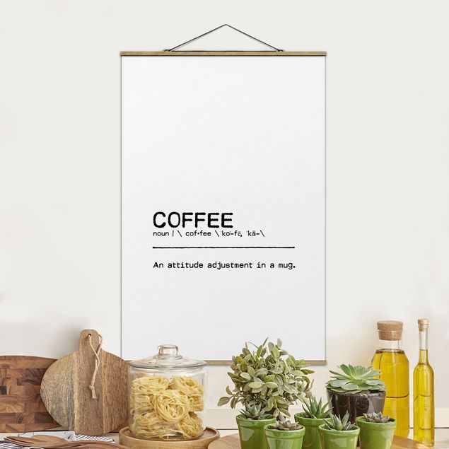 Schöne Wandbilder Definition Coffee Attitude