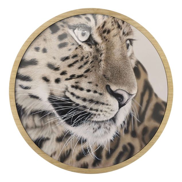 Kunstdrucke mit Rahmen Der Leopard