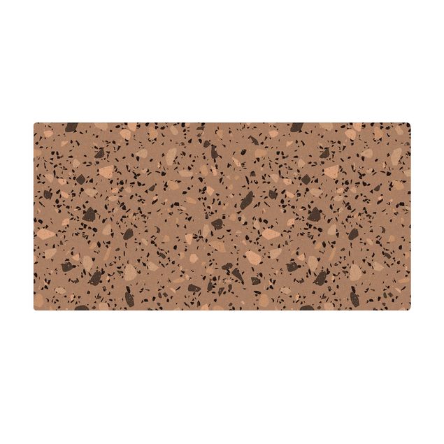 Kork-Teppich - Detailliertes Terrazzo Muster Massa - Querformat 2:1