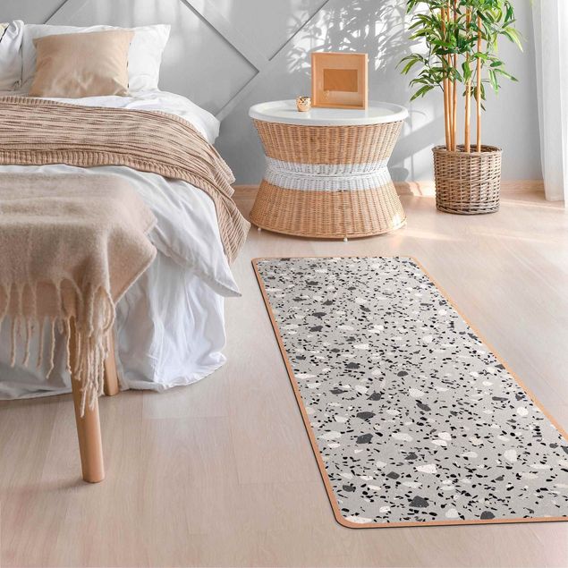 Moderne Teppiche Detailliertes Terrazzo Muster Massa