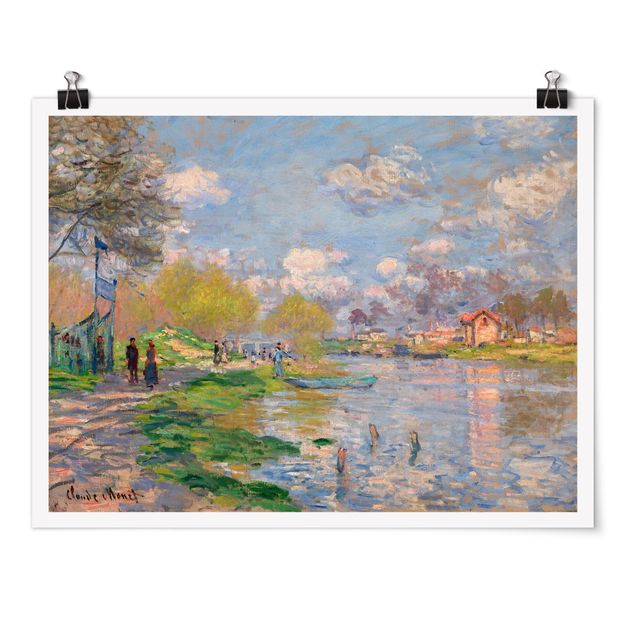 Bilder von Monet Claude Monet - Seine