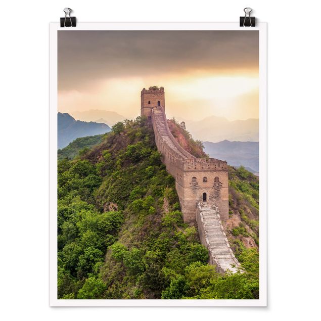 Poster Die unendliche Mauer von China