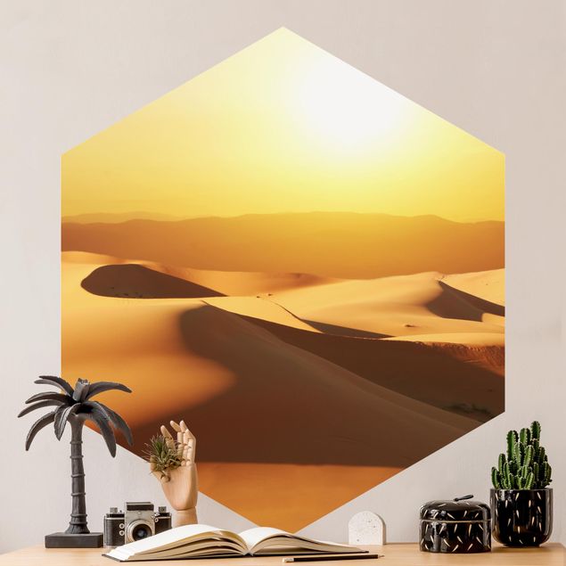 Fototapete Landschaft Die Wüste Saudi Arabiens