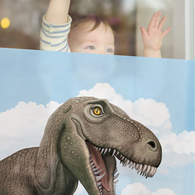Fensterfolie Dinosaurier T - Rex