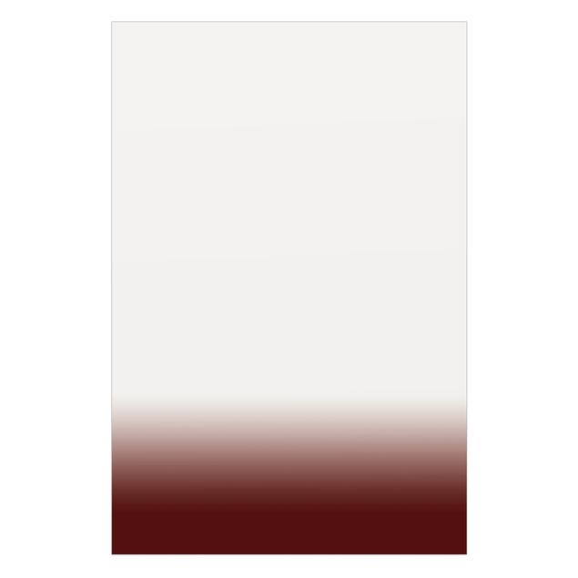 Selbstklebende Fensterbilder Dip-Dye Dunkel Rot
