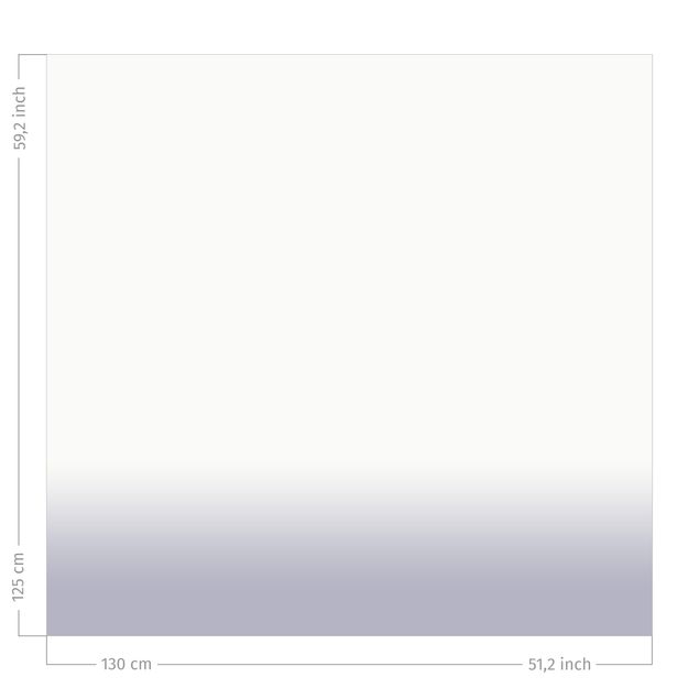 Fenstervorhänge Dip-Dye Pastell graues Violett