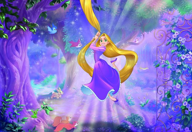 Design Tapete Disney Rapunzel
