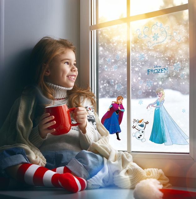 XXL Fensterbilder Disney's Die Eiskönigin - Schneeflocke