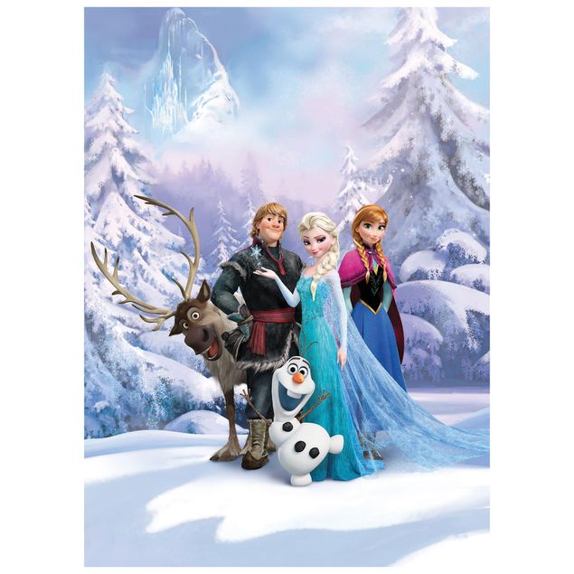 Moderne Tapeten Disney's Die Eiskönigin - Winterland