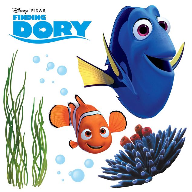 Fensterfolie Tiere Disney's Findet Dorie - Findet Dorie