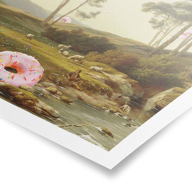 Poster bestellen Donut Wetter