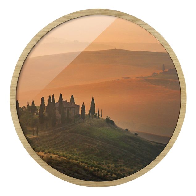 Wandbilder mit Rahmen Dreams of Tuscany