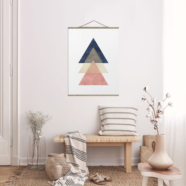 Wandbilder Drei Dreiecke