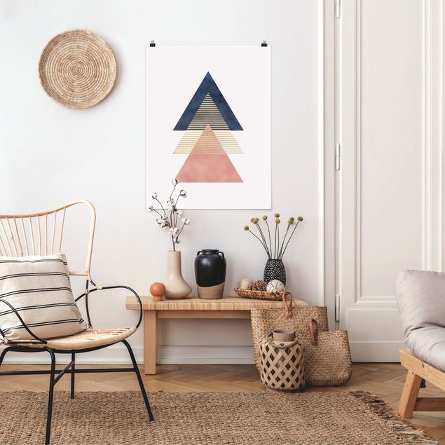 Schöne Wandbilder Drei Dreiecke