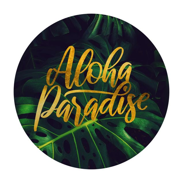Goldener Teppich Dschungel - Aloha Paradise