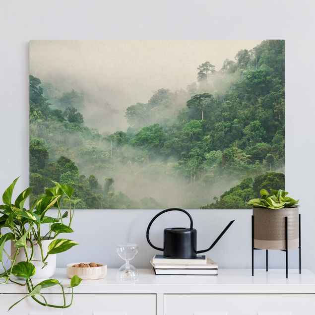 Wandbilder XXL Dschungel im Nebel