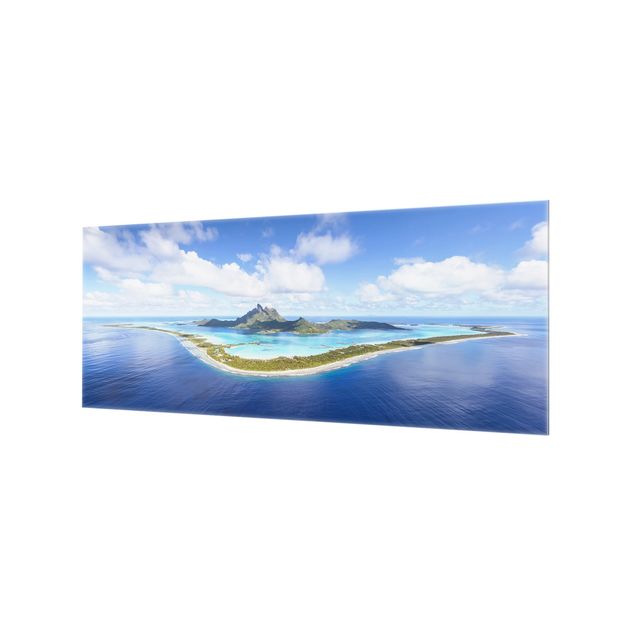 Spritzschutz - Inselparadies - Panorama 5:2