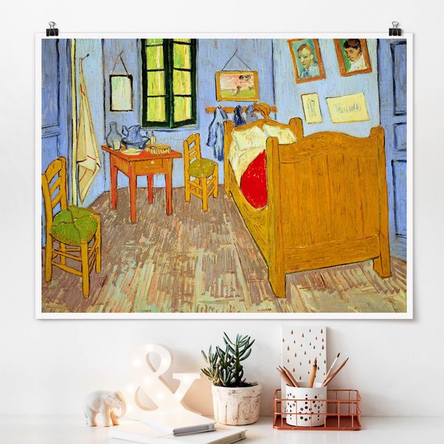 Bilder Impressionismus Vincent van Gogh - Schlafzimmer in Arles