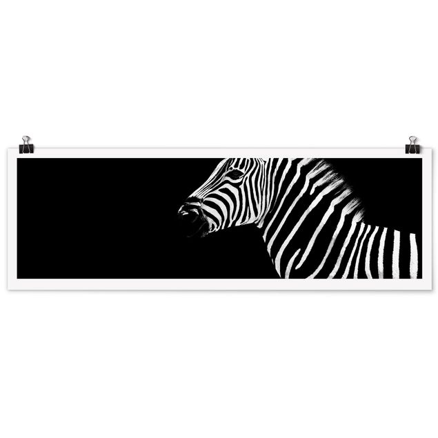 Kunstdruck Philippe Hugonnard Zebra Safari Art
