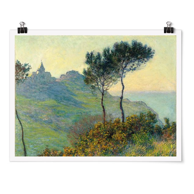 Monet Bilder Claude Monet - Varengeville Abendsonne