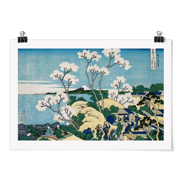 Katsushika Hokusai Kunstdrucke Katsushika Hokusai - Der Fuji von Gotenyama