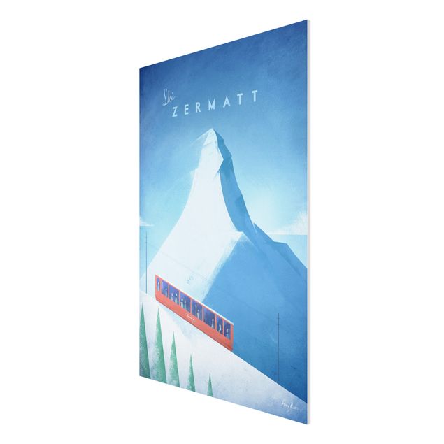 Wandbilder Reiseposter - Zermatt