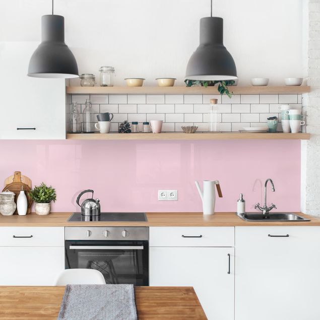Küchenrückwand - Rosé