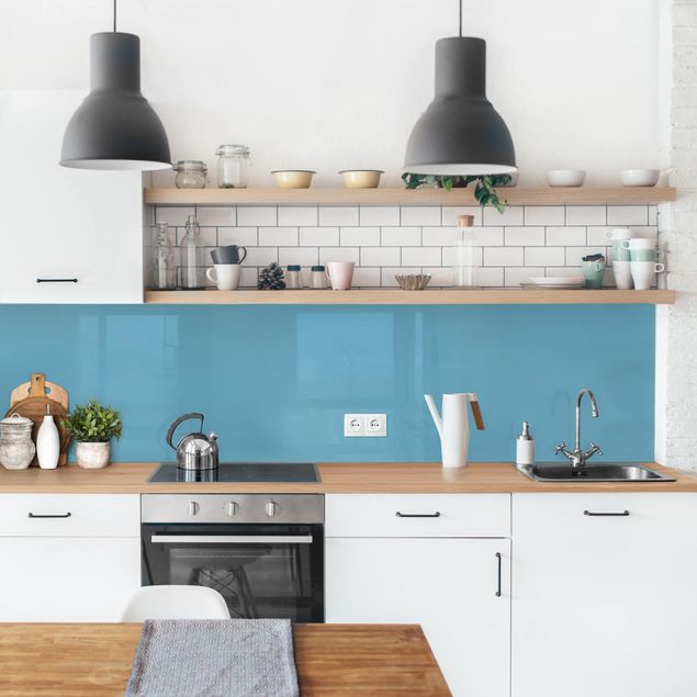 Küchenrückwände selbstklebend Meerblau