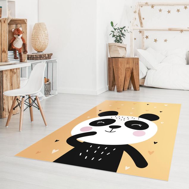 Teppiche Der glückliche Panda