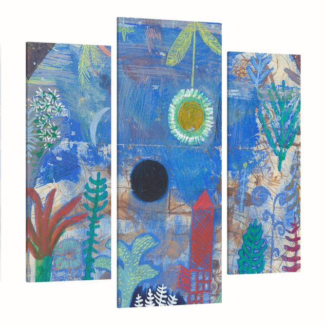 Wandbilder abstrakt Paul Klee - Versunkene Landschaft