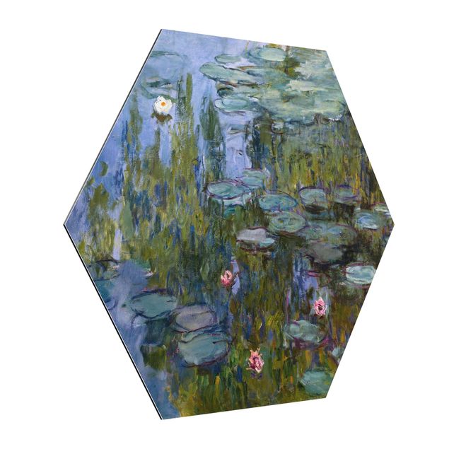 Alu Dibond Druck Claude Monet - Seerosen (Nympheas)