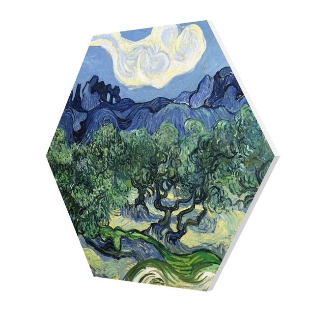 Bilder für die Wand Vincent van Gogh - Olivenbäume
