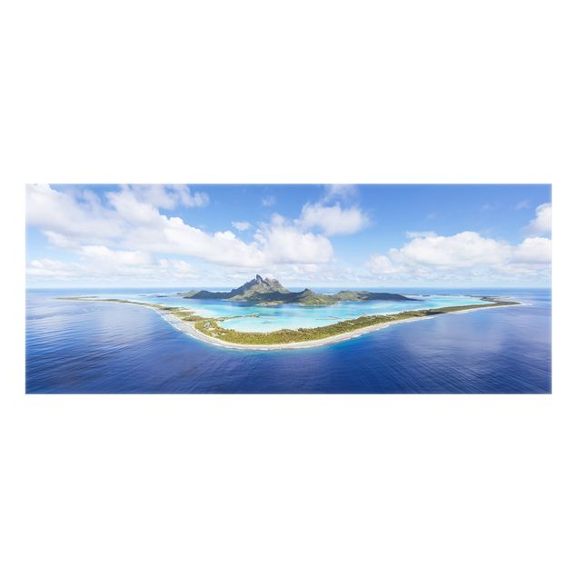 Spritzschutz - Inselparadies - Panorama 5:2