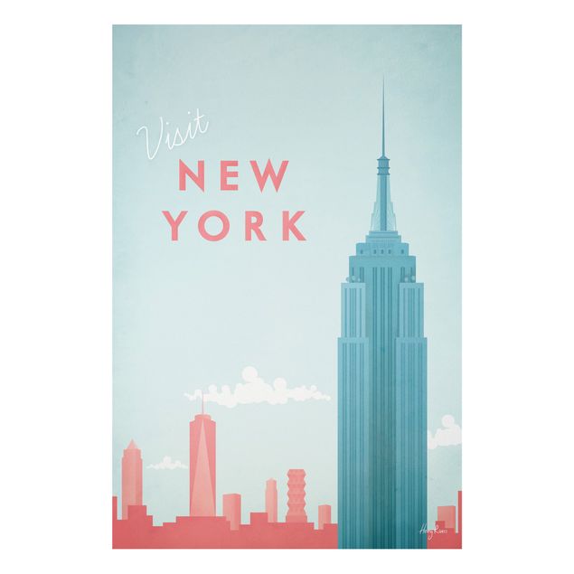 Henry Rivers Bilder Reiseposter - New York