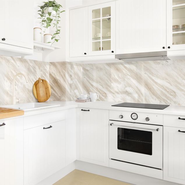 Küchenrückwand Muster Palissandro Marmor Beige