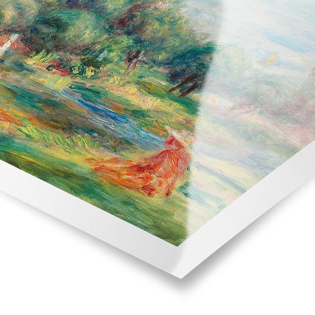 Poster Auguste Renoir - Landschaft bei Cagnes