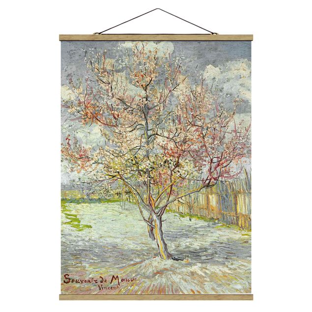 Van Gogh Bilder Vincent van Gogh - Blühende Pfirsichbäume