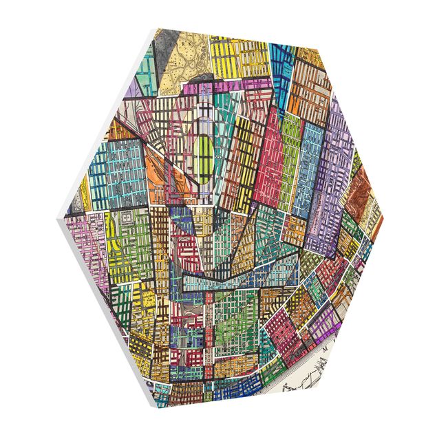 Hexagon Bild Forex - Moderne Karte von St. Louis