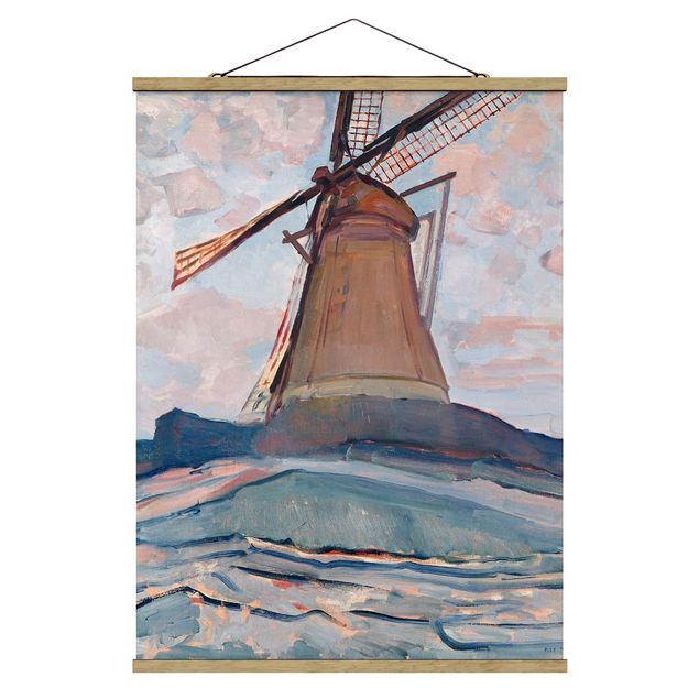 Mondrian Bilder Piet Mondrian - Windmühle