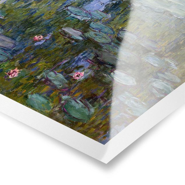 Poster - Claude Monet - Seerosen (Nympheas) - Querformat 3:4