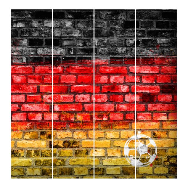 Schiebegardinen 6er Set Germany Stonewall
