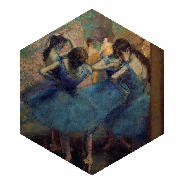 Gemälde Edgar Degas Edgar Degas - Blaue Tänzerinnen